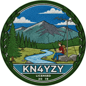 KN4YZY amateur radio logo