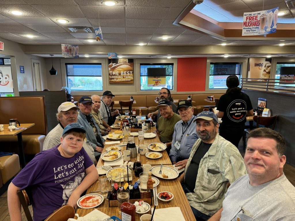 MVARC monthly breakfast, August 2024