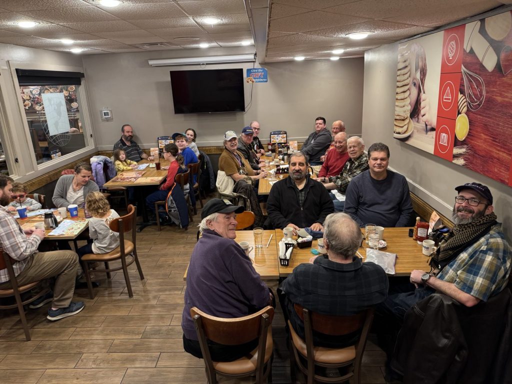 MVARC monthly breakfast, January 2025