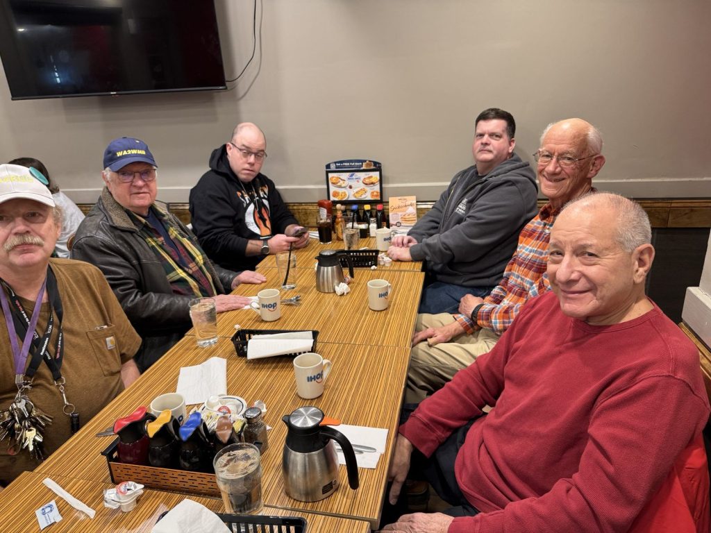 MVARC monthly breakfast, January 2025