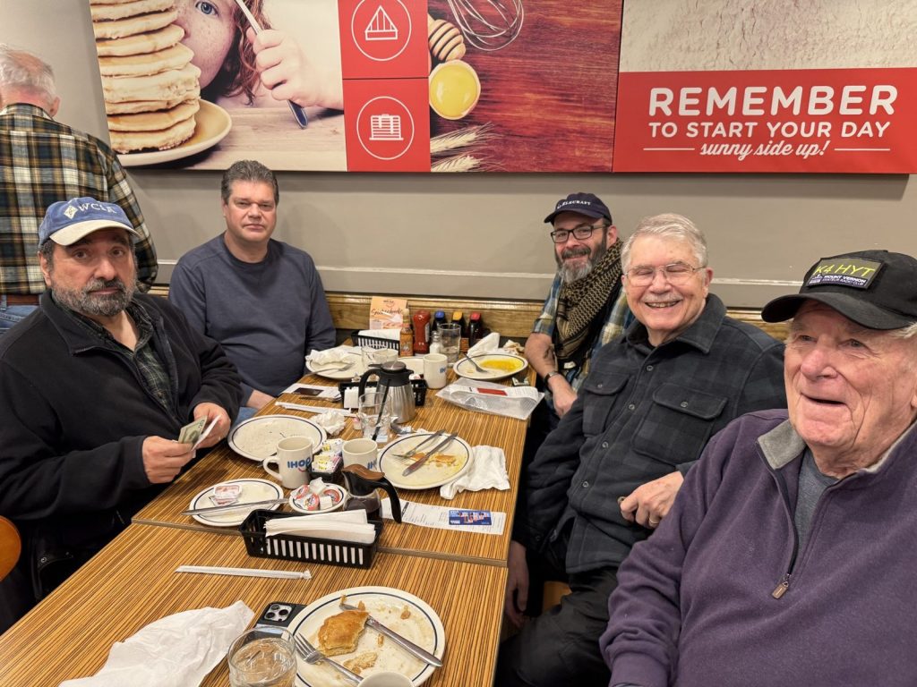 MVARC monthly breakfast, January 2025