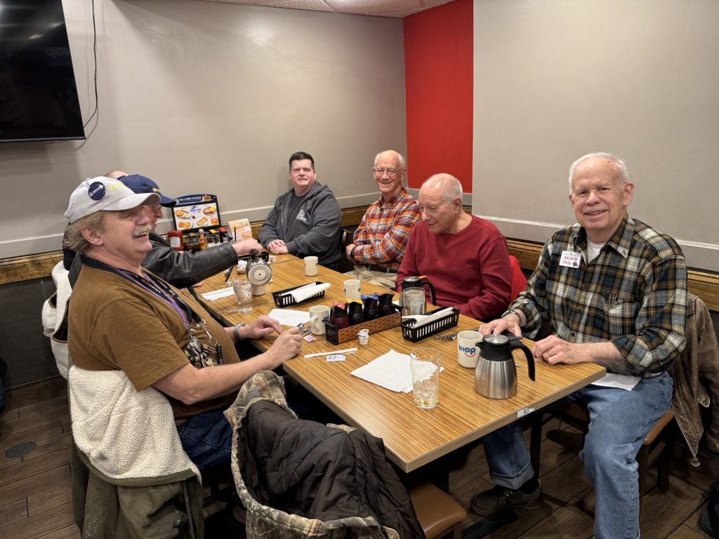 MVARC monthly breakfast, January 2025