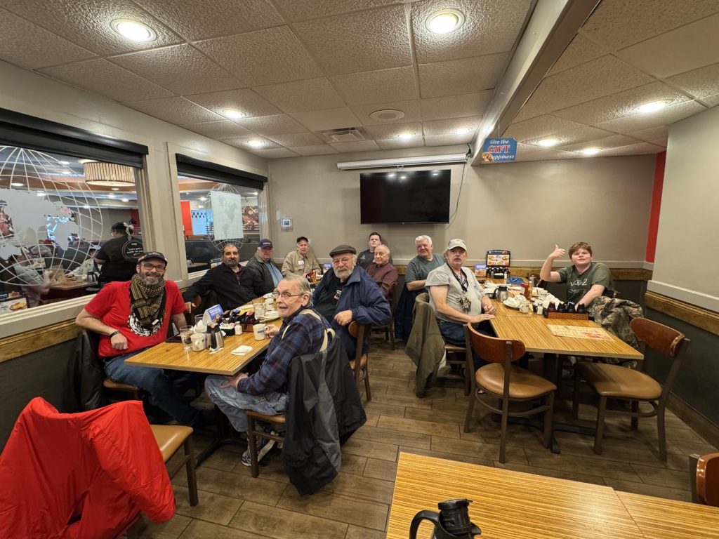 MVARC monthly breakfast, February 2025