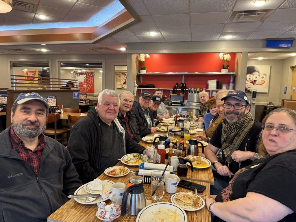 MVARC monthly breakfast, March 2025