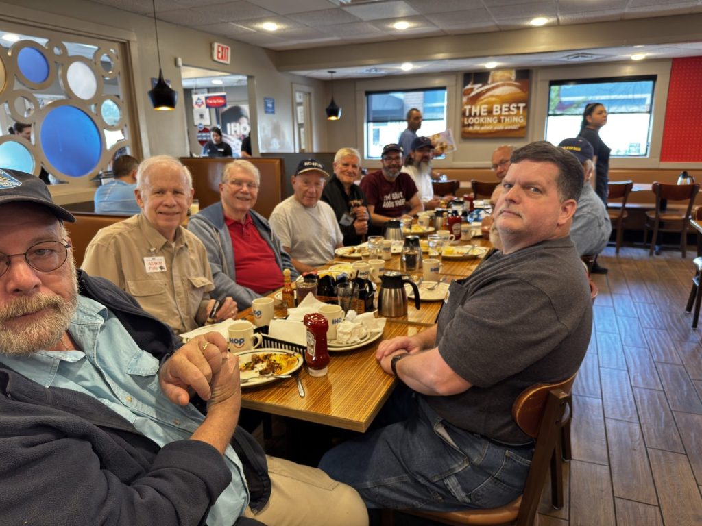 MVARC monthly breakfast, May 2025