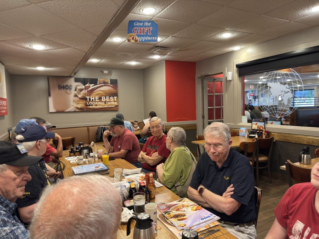 MVARC monthly breakfast, July 2025