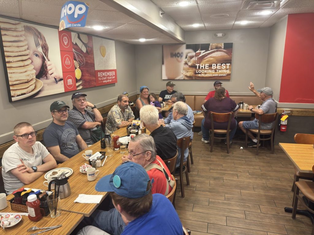 MVARC monthly breakfast, August 2025
