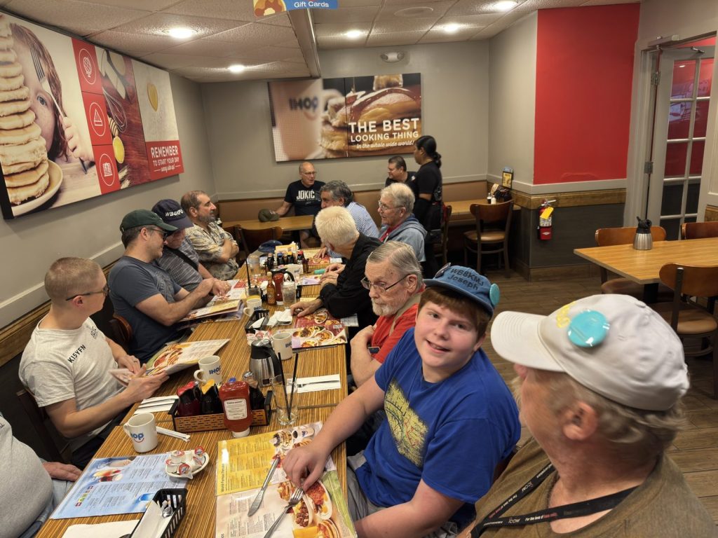 MVARC monthly breakfast, August 2025