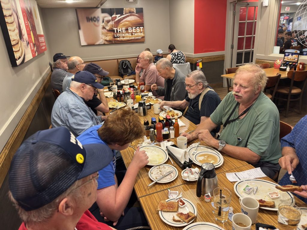 MVARC monthly breakfast, September 2025