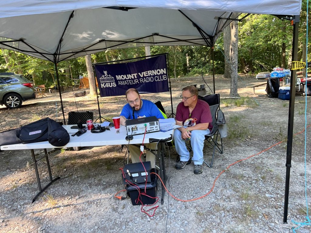ARRL Field Day 2022 at Pohick Bay Regional Park
