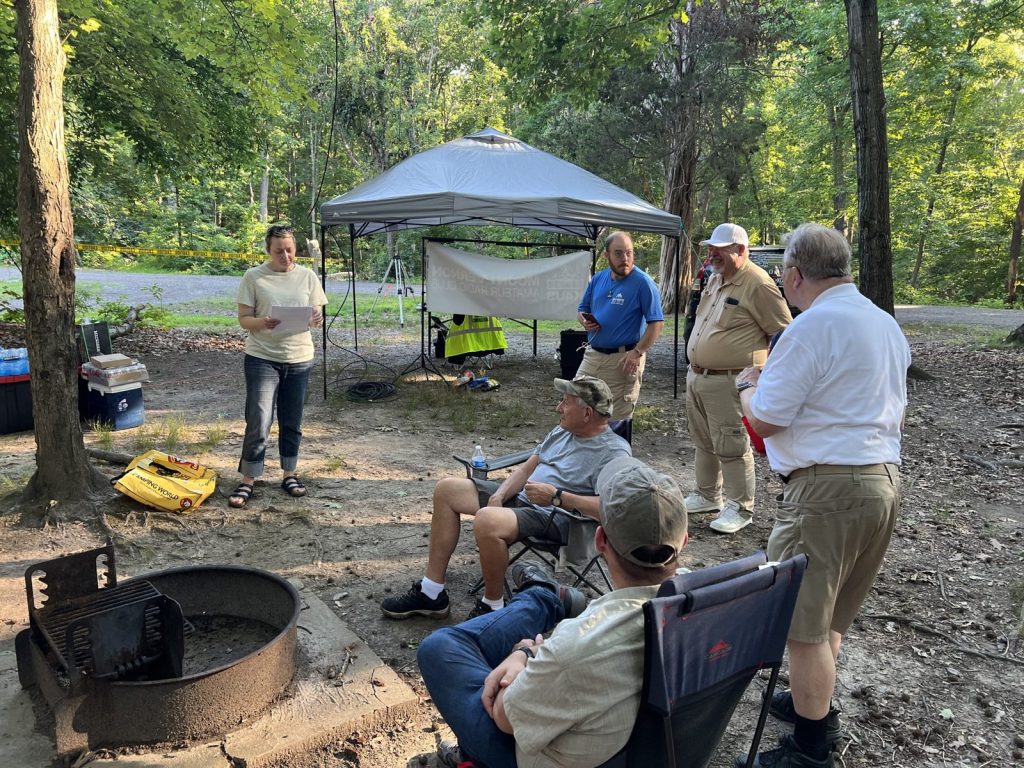 ARRL Field Day 2022 at Pohick Bay Regional Park