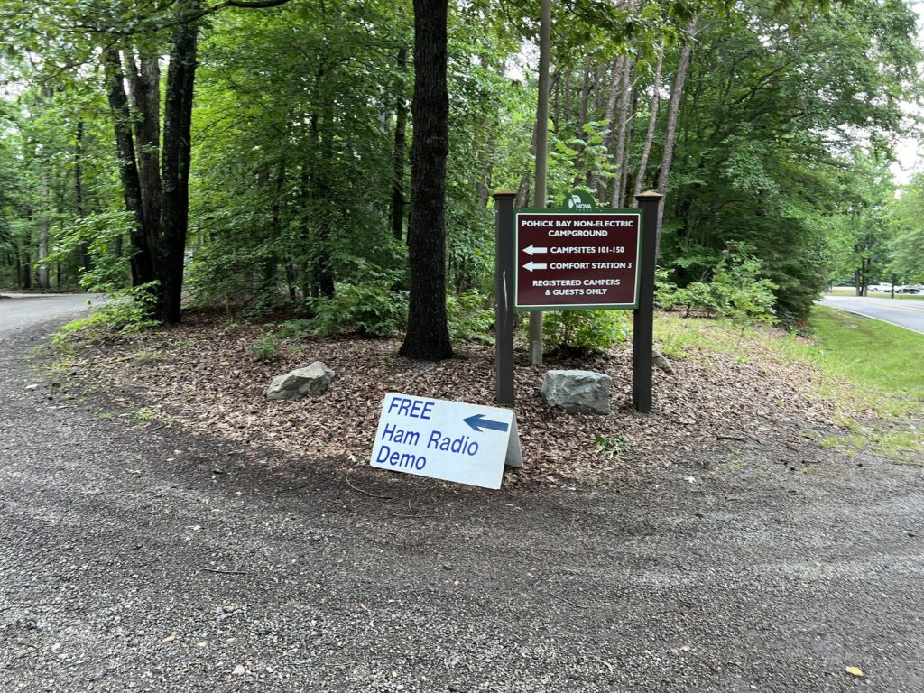 ARRL Field Day 2023 at Pohick Bay Regional Park
