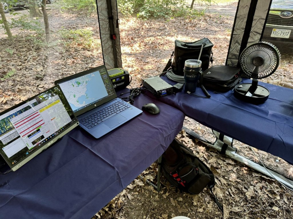 ARRL Field Day 2024 at Pohick Bay Regional Park