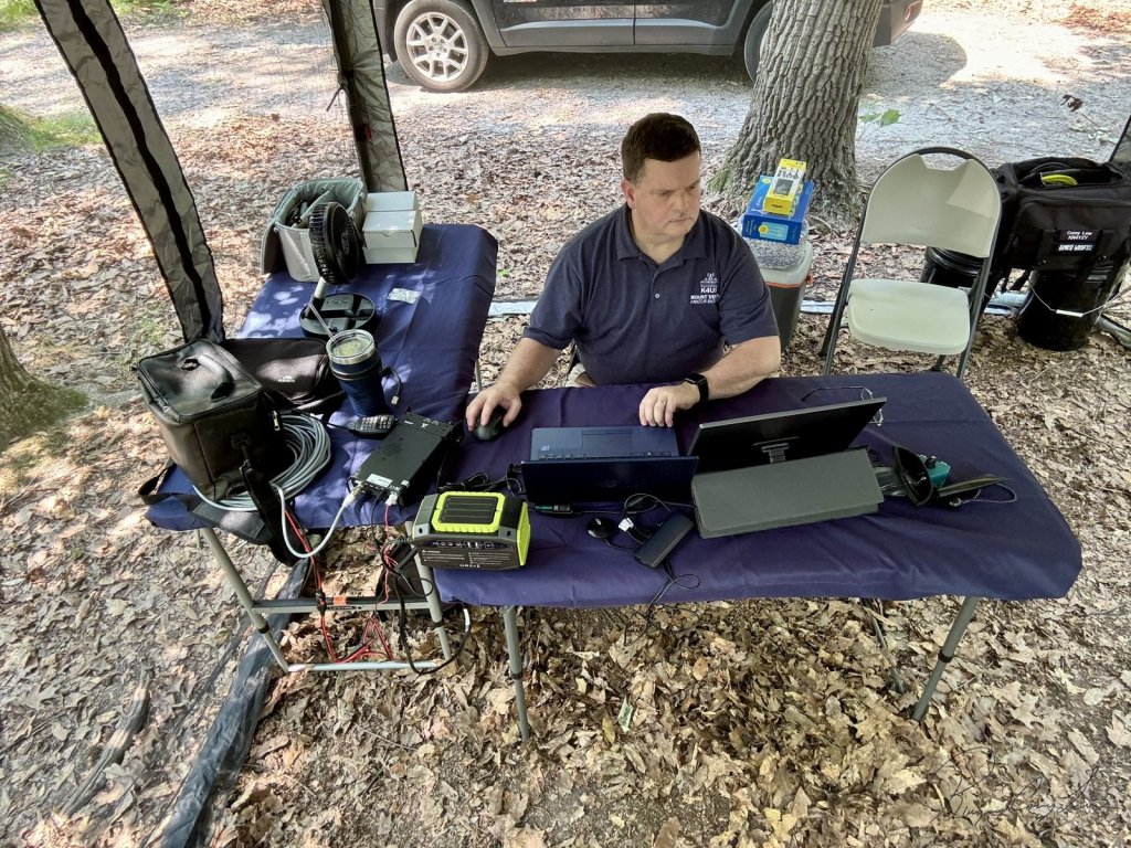 ARRL Field Day 2024 at Pohick Bay Regional Park