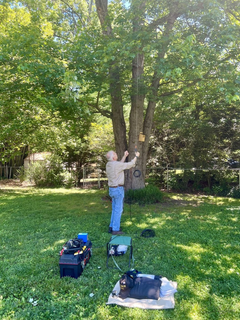 Field Day Prep Session, May 2024