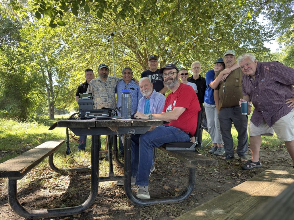MVARC Parks on the Air Event at Belle Haven Park, August 2025