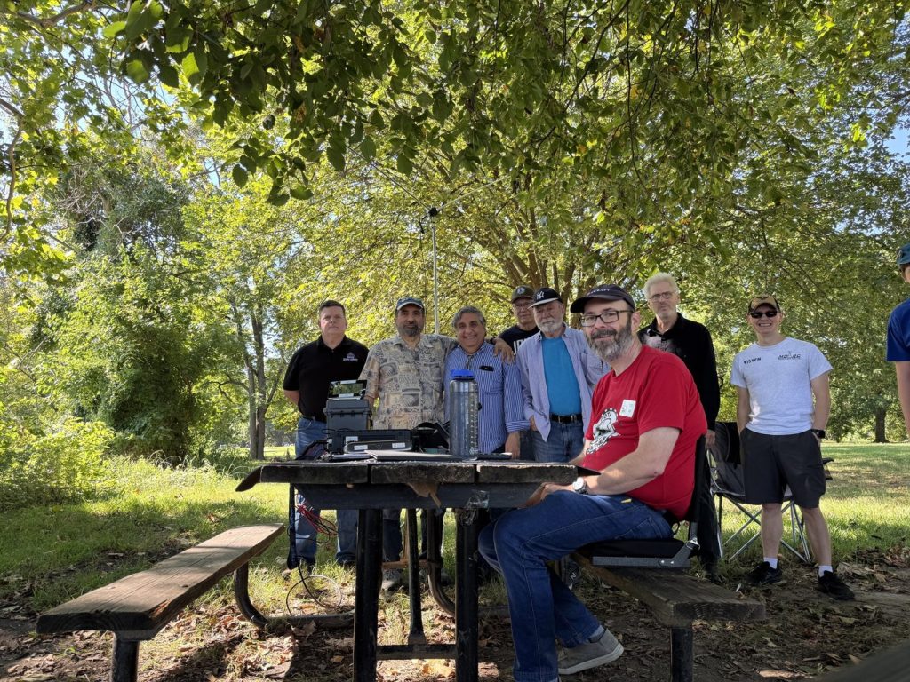 MVARC Parks on the Air Event at Belle Haven Park, August 2025