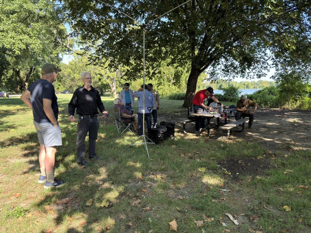 MVARC Parks on the Air Event at Belle Haven Park, August 2025