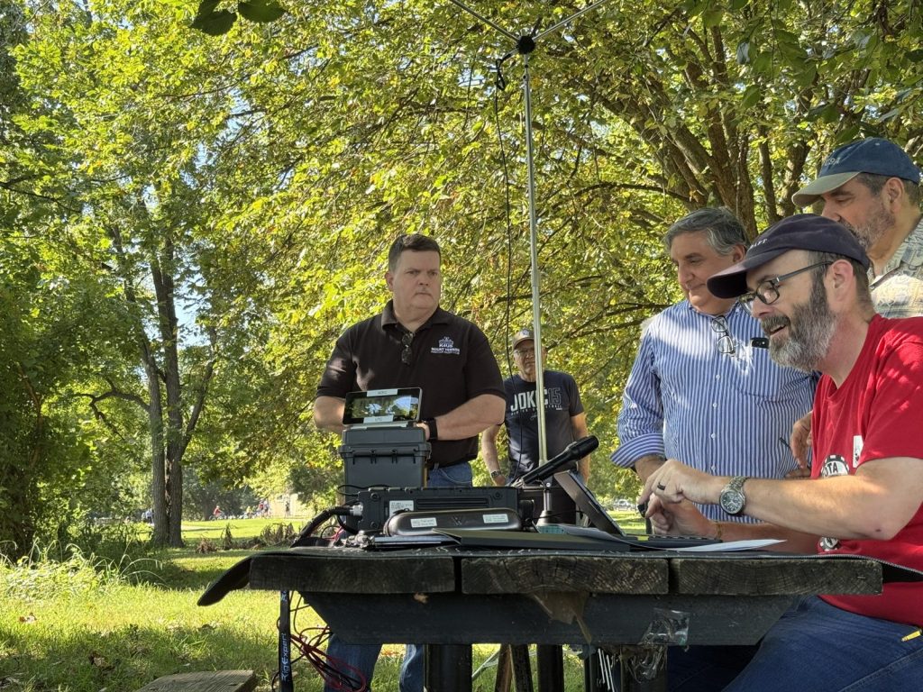 MVARC Parks on the Air Event at Belle Haven Park, August 2025