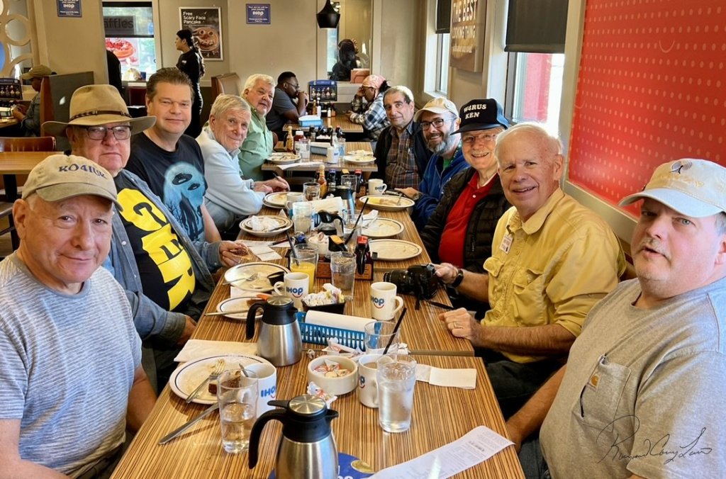 Club Breakfast and Parks on the Air, October 2023