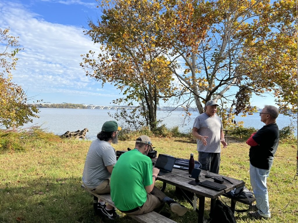Club Breakfast and Parks on the Air, October 2023