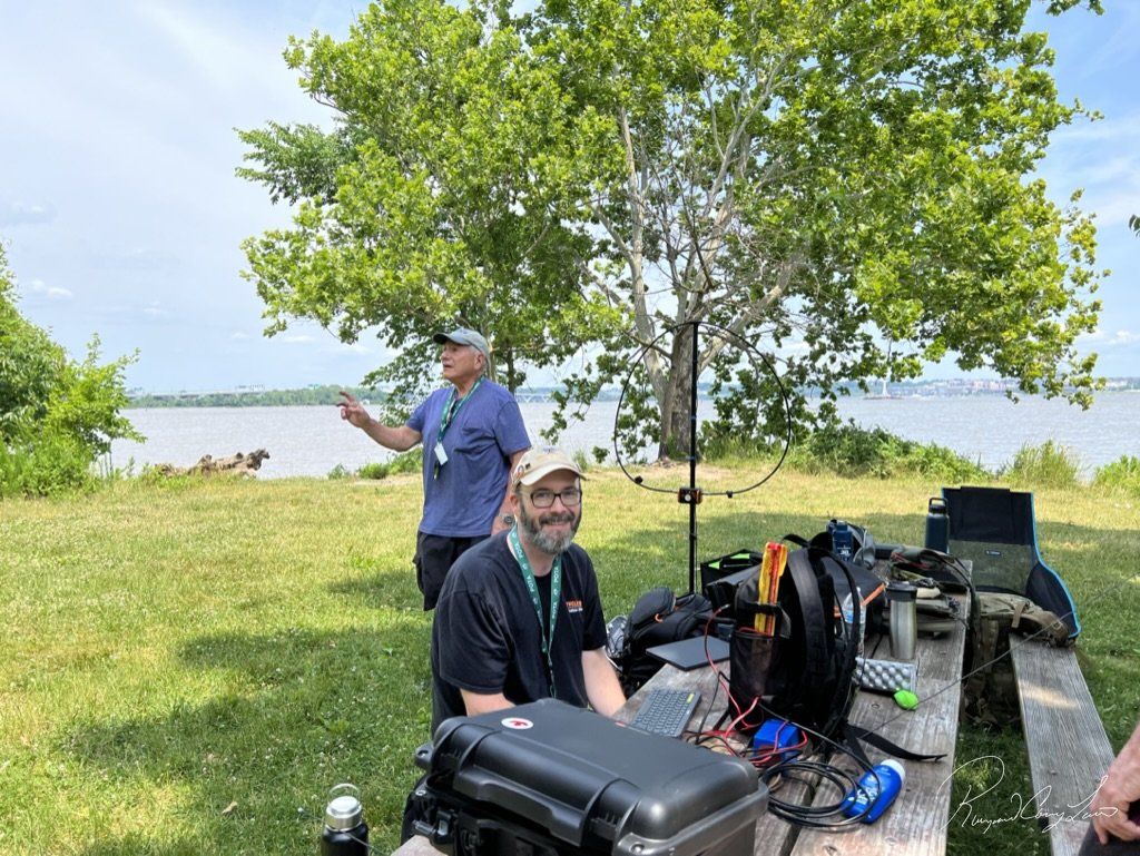Parks on the Air Along the Potomac, June 2023