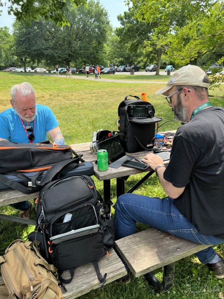 Parks on the Air Along the Potomac, June 2023